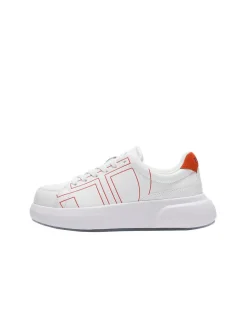 Sergio Tacchini View All<1966 Court Sneaker- White/ Adrenaline Rush