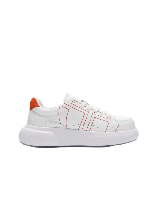 Sergio Tacchini View All<1966 Court Sneaker- White/ Adrenaline Rush