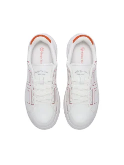 Sergio Tacchini View All<1966 Court Sneaker- White/ Adrenaline Rush