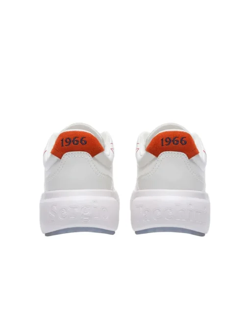 Sergio Tacchini View All<1966 Court Sneaker- White/ Adrenaline Rush