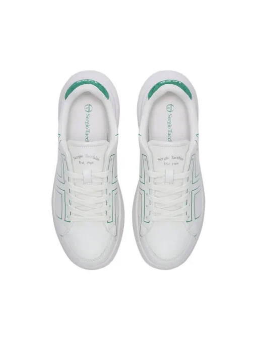 Sergio Tacchini Shoes<1966 Court Sneaker- White/ Multi