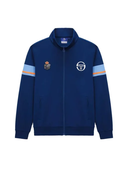 Sergio Tacchini View All<Ace Staff Track Jacket- Navy