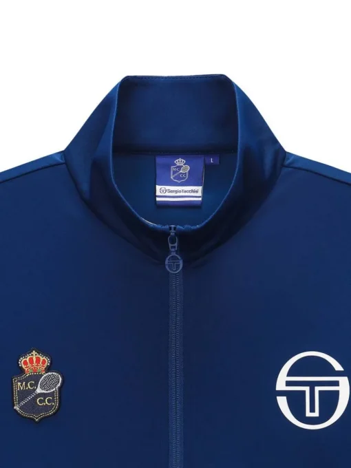 Sergio Tacchini View All<Ace Staff Track Jacket- Navy