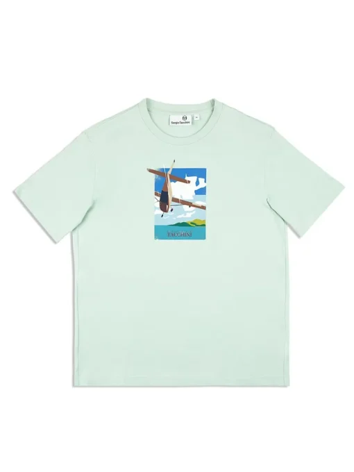 Sergio Tacchini T-Shirts<Aereo T-Shirt- Surf Spray