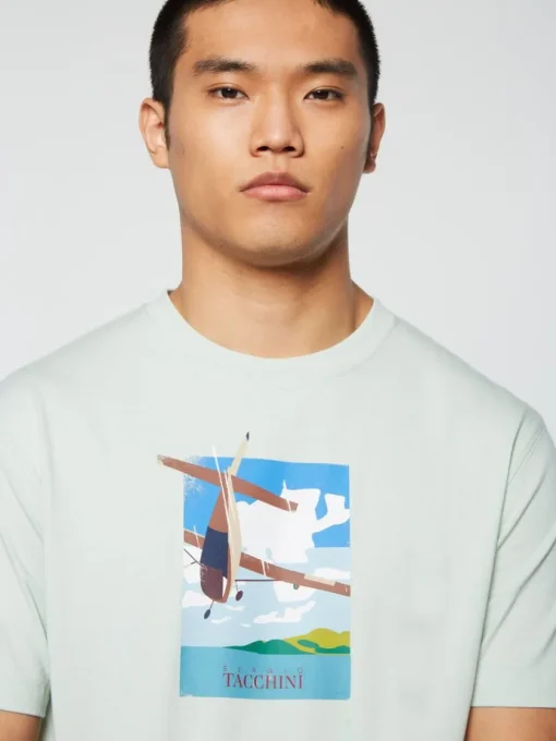 Sergio Tacchini T-Shirts<Aereo T-Shirt- Surf Spray