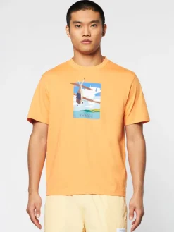 Sergio Tacchini T-Shirts<Aereo T-Shirt- Tangerine