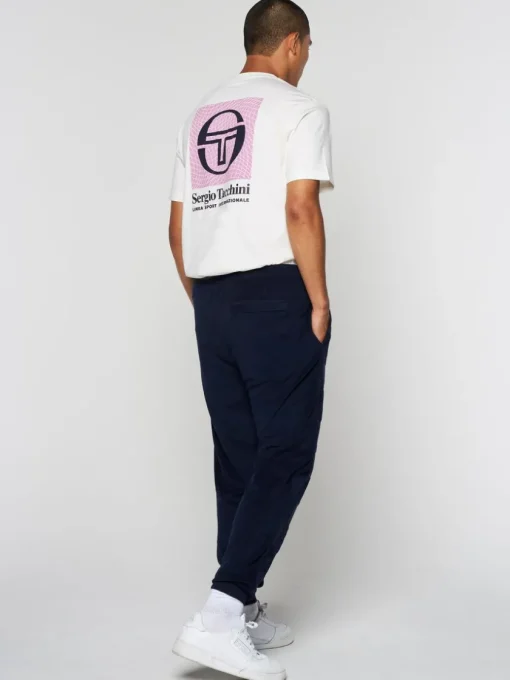 Sergio Tacchini Pants And Sweatpants<Anzio Track Pant- Maritime Blue