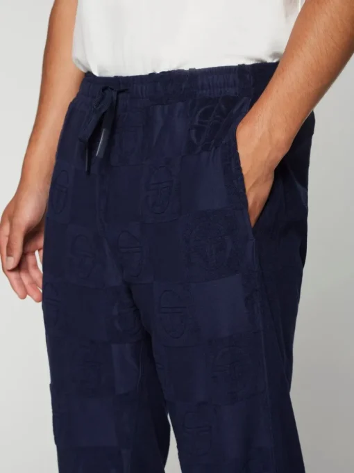 Sergio Tacchini Pants And Sweatpants<Anzio Track Pant- Maritime Blue