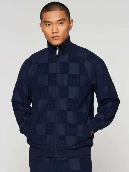 Sergio Tacchini View All<Anzio Zip-Up Track Jacket-Maritime Blue