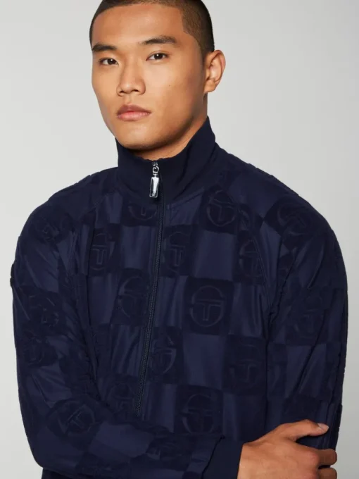 Sergio Tacchini View All<Anzio Zip-Up Track Jacket-Maritime Blue