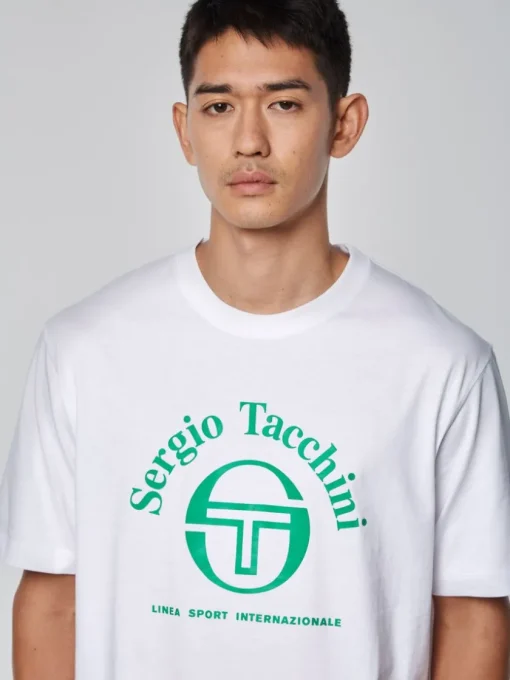 Sergio Tacchini T-Shirts<Arch Type T-Shirt-White