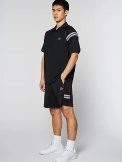 Sergio Tacchini Polos<Ascot Polo- Black