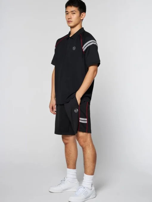 Sergio Tacchini Polos<Ascot Polo- Black