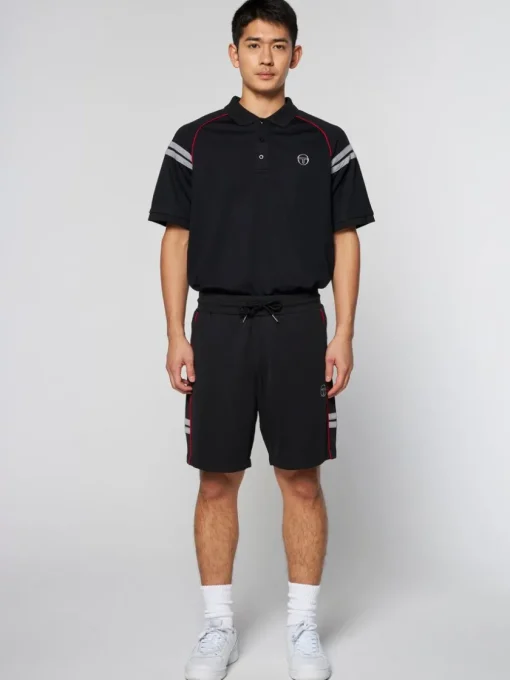 Sergio Tacchini View All<Ascot Track Short- Black