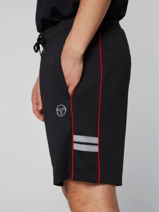 Sergio Tacchini View All<Ascot Track Short- Black