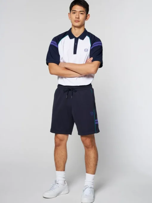 Sergio Tacchini Shorts And Swim<Ascot Track Short-Maritime Blue