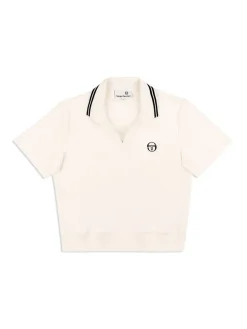 Sergio Tacchini View All<Atri Velour Polo- Gardenia