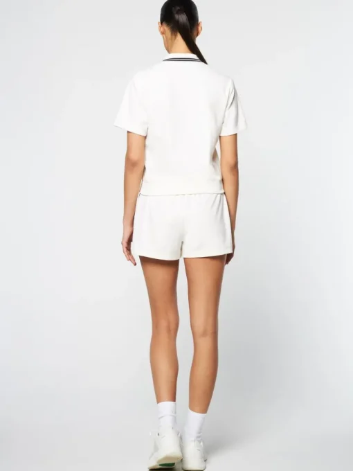 Sergio Tacchini View All<Atri Velour Polo- Gardenia