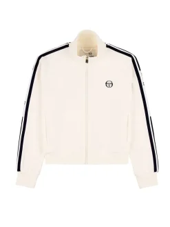 Sergio Tacchini Velour<Atri Velour Track Jacket- Gardenia