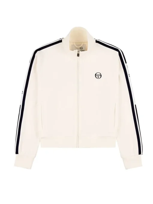 Sergio Tacchini Velour<Atri Velour Track Jacket- Gardenia