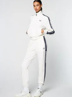Sergio Tacchini Velour<Atri Velour Track Jacket- Gardenia
