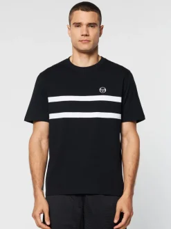 Sergio Tacchini View All<Banda T-Shirt- Black Beauty