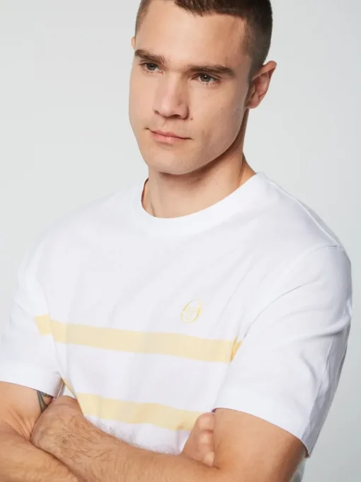 Sergio Tacchini View All<Banda T-Shirt- Golden Haze