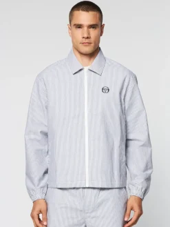 Sergio Tacchini Matching Separates<Benvolio Oxford Jacket- Maritime Blue