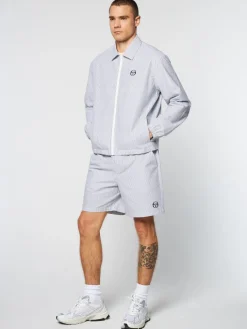 Sergio Tacchini Matching Separates<Benvolio Oxford Jacket- Maritime Blue