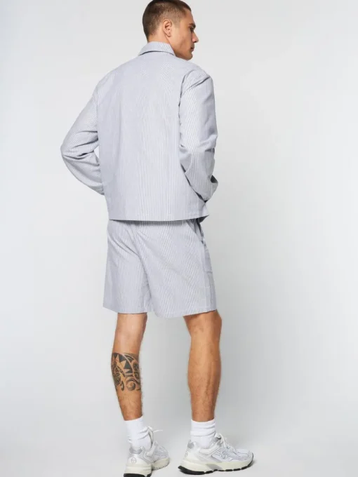 Sergio Tacchini Matching Separates<Benvolio Oxford Jacket- Maritime Blue