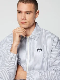 Sergio Tacchini Matching Separates<Benvolio Oxford Jacket- Maritime Blue