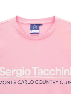Sergio Tacchini View All<Bimane Mch T-Shirt- Light Pink