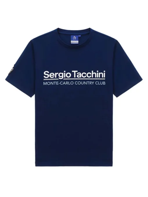 Sergio Tacchini For The Court<Bimane Mch T-Shirt- Navy