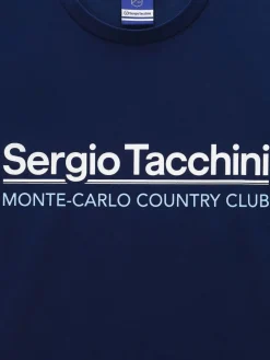 Sergio Tacchini For The Court<Bimane Mch T-Shirt- Navy