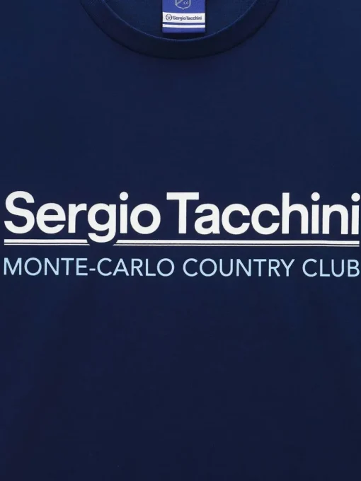 Sergio Tacchini For The Court<Bimane Mch T-Shirt- Navy