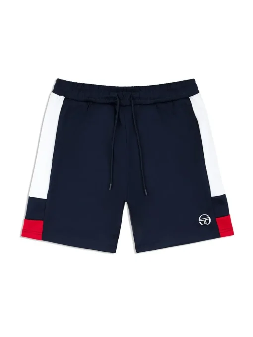Sergio Tacchini Shorts And Swim<Cole Shorts- Maritime Blue/ White