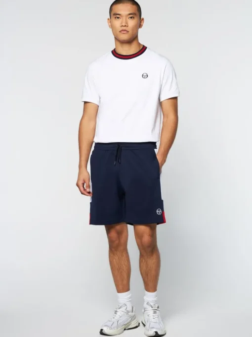 Sergio Tacchini Shorts And Swim<Cole Shorts- Maritime Blue/ White