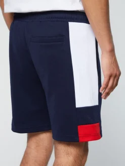 Sergio Tacchini Shorts And Swim<Cole Shorts- Maritime Blue/ White