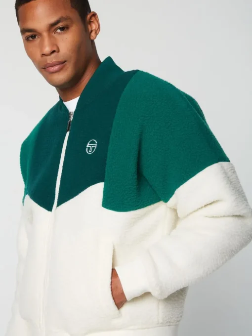 Sergio Tacchini Tracksuits<Cortina Bomber- Gardenia/ Botanical