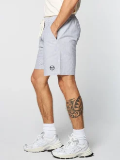 Sergio Tacchini Shorts And Swim<Cosimo Oxford Shorts- Maritime Blue