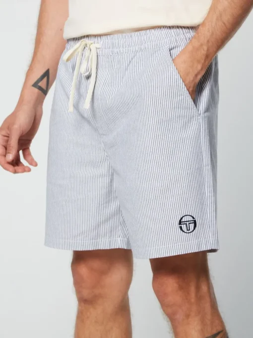 Sergio Tacchini Shorts And Swim<Cosimo Oxford Shorts- Maritime Blue