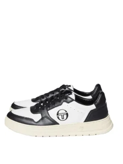 Sergio Tacchini Shoes<Court Classic Mp Sneaker- Antique White/ Seedpearl/ Raven