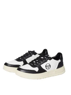 Sergio Tacchini Shoes<Court Classic Mp Sneaker- Antique White/ Seedpearl/ Raven