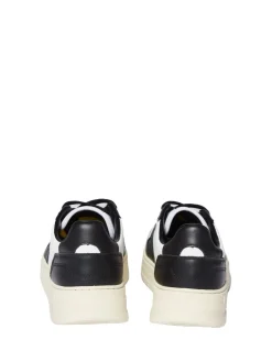 Sergio Tacchini Shoes<Court Classic Mp Sneaker- Antique White/ Seedpearl/ Raven