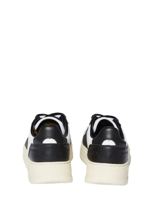 Sergio Tacchini Shoes<Court Classic Mp Sneaker- Antique White/ Seedpearl/ Raven