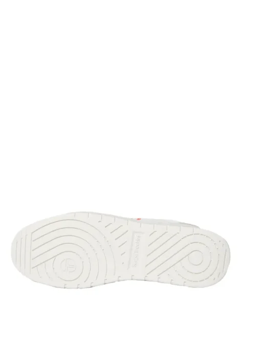 Sergio Tacchini Shoes<Court Classic Mp Sneaker- White/ Tofu/ Ponciana Red