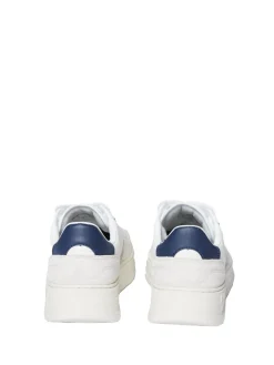 Sergio Tacchini Shoes<Court Classic Mp Sneaker- White/ Antique White/ Maritime Blue