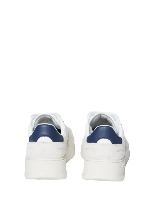 Sergio Tacchini Shoes<Court Classic Mp Sneaker- White/ Antique White/ Maritime Blue