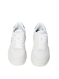 Sergio Tacchini Shoes<Court Classic Mp Sneaker- White/ Antique White/ Maritime Blue