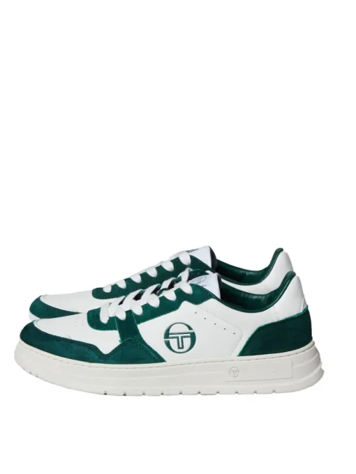 Sergio Tacchini Shoes<Court Classic Mp Sneaker- White/ Tofu/ Botanical Garden